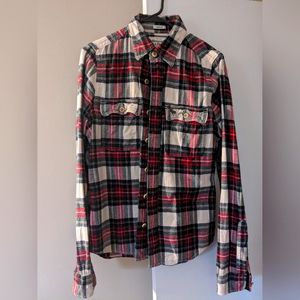 Abercrombie & Fitch Muscle Flannel M